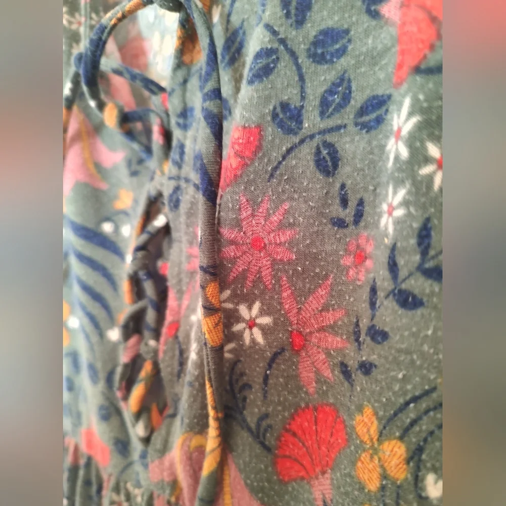 Xhiliration Rare folk print dress - Picture 5 of 9